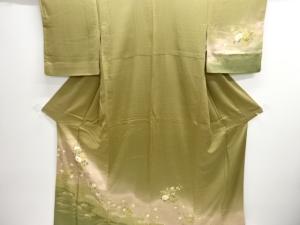 金彩ヱ霞に花籠模様訪問着